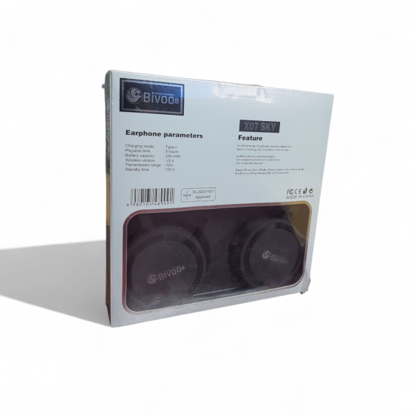 BIVOOB WIRELESS HEADPHONE EXTRA BASSV5. - Image 2
